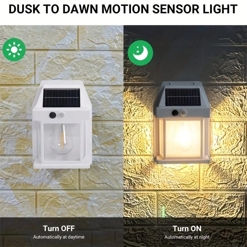 Solar Wall Lamp – Energy-Saving Outdoor LED Light