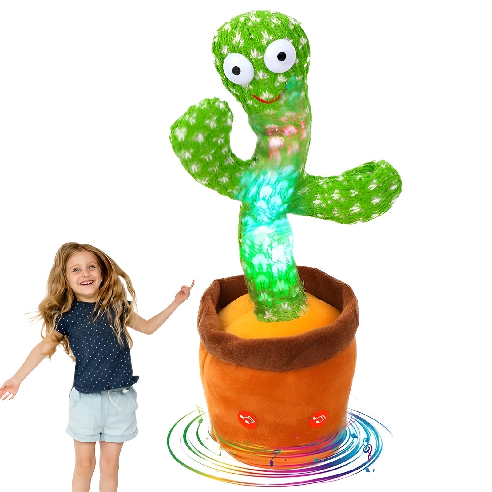 Dancing Cactus Toy – Singing & Talking
