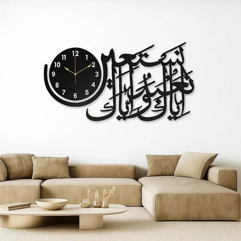 3D Wall Clock – Modern DIY Home Decor