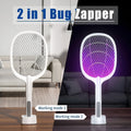 Rechargeable Mosquito Racket with Stand | Electric Insect Killer Bat