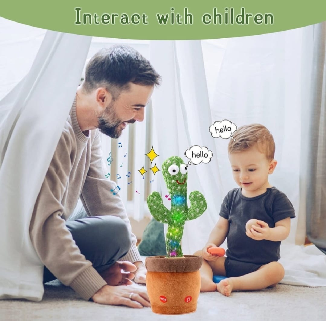 Dancing Cactus Toy – Singing & Talking