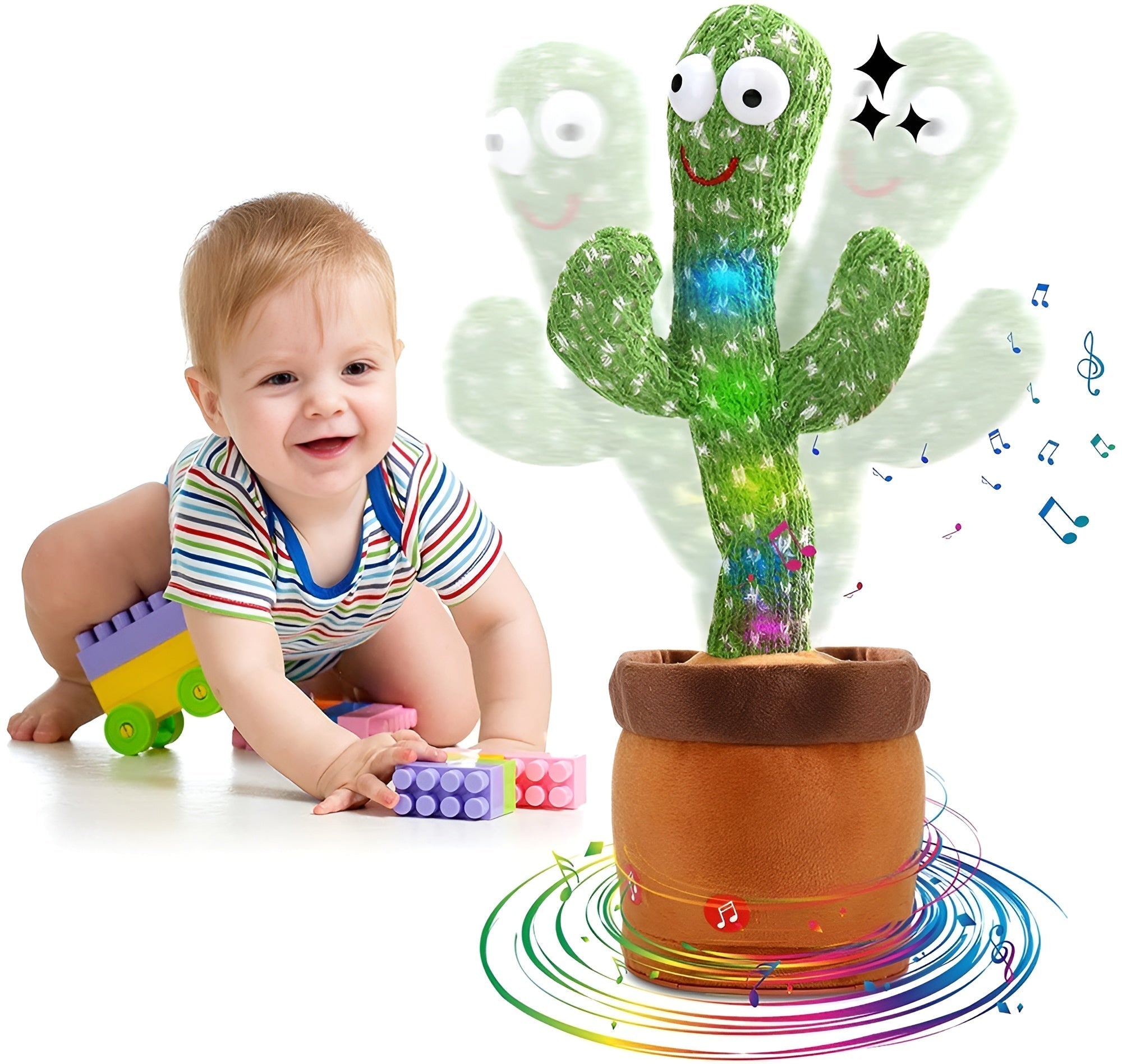 Dancing Cactus Toy – Singing & Talking