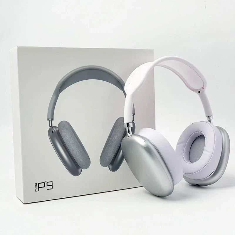 P9 Wireless Bluetooth Headphones – Premium Over-Ear Stereo Headset with Comfortable Ear Cushions