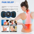 EMS Butterfly Neck Massager | Portable Electric Pulse Muscle Stimulator for Neck Pain Relief
