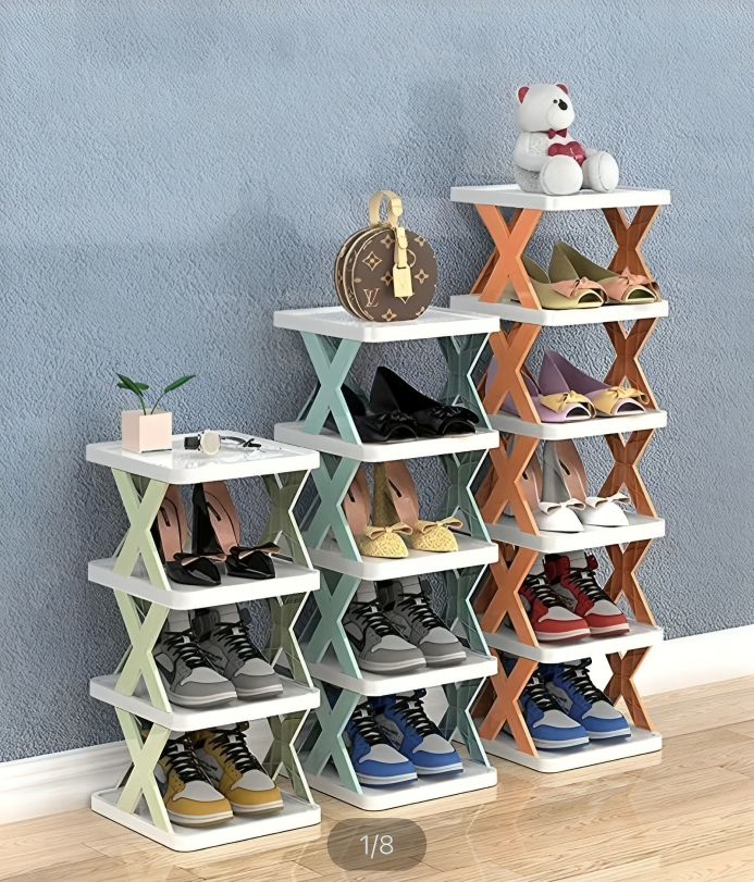 Non-Breakable Floor Standing Rack – Durable Storage Organizer