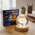 3D Moon Lamp – Touch Control LED Night Light (Rechargeable)