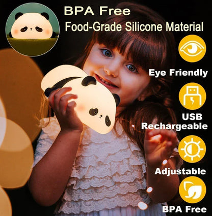 “Panda Night Lamp – Soft Glow Light”