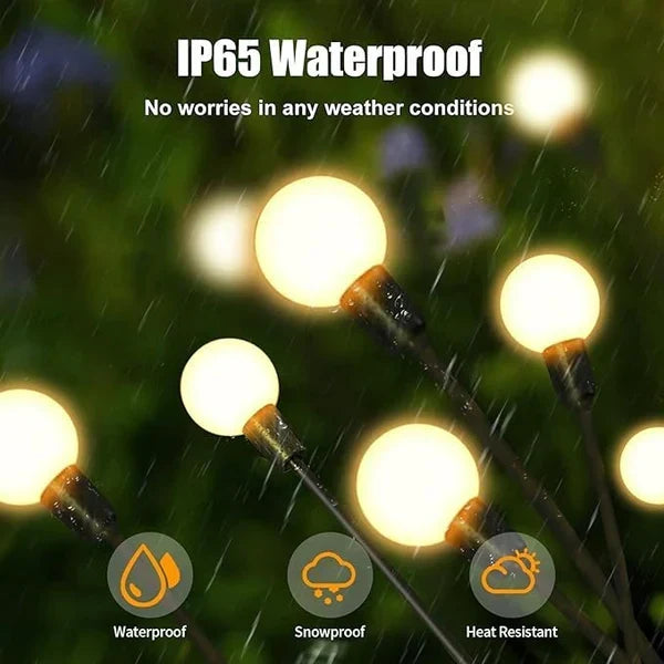 Solar Firefly Garden Lights – Waterproof Outdoor Decorative Lights