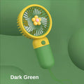 Mini Floral Handheld Fan