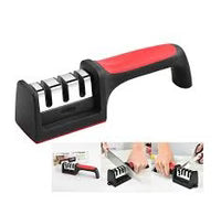 3-in-1 Knife Sharpener – Fast & Easy Blade Sharpening Tool