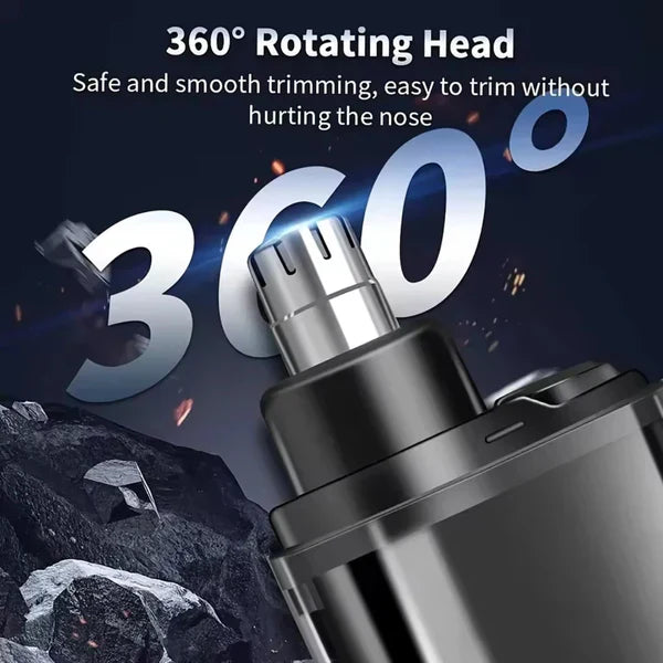 Rechargeable Nose Trimmer – Safe & Easy Hair Removal